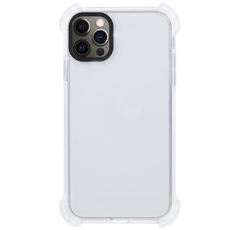 TPU Case for iPhone 12/12 Pro 6.1 inch 2.5mm Four Corner Anti-Drop Phone Cover with Long Lanyard TPU Case for iPhone 12/12 Pro 6.1 inch 2.5mm Four Corner Anti-Drop Phone Cover with Long Lanyard